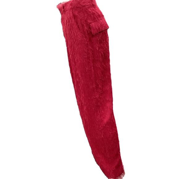 NWT Lapointe Pants Women’s Size 2 Fringe Throughout Lightweight Hot Pink Funky! - Picture 3 of 6